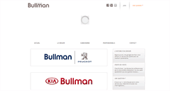 Desktop Screenshot of groupebullman.be